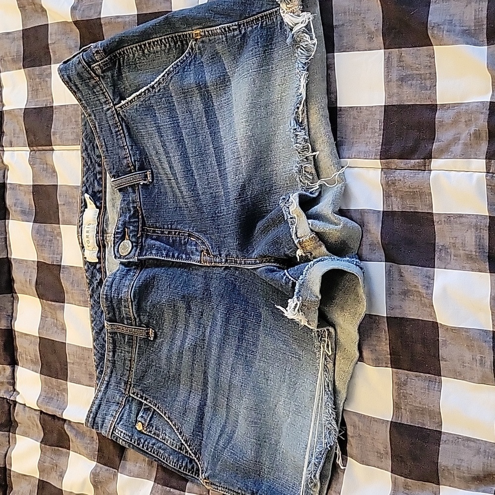 Torrid Denim Shorts Size 16